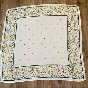 Floral Patterned Scarf